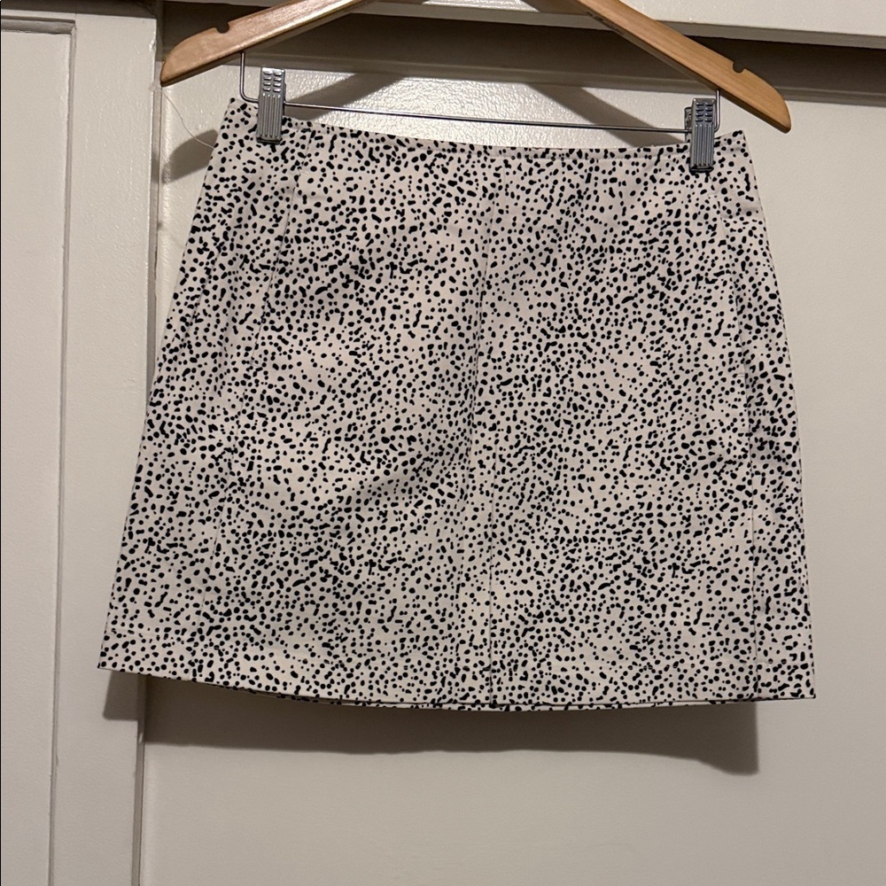 Urban Outfitters Black and White Speckled Mini Skirt